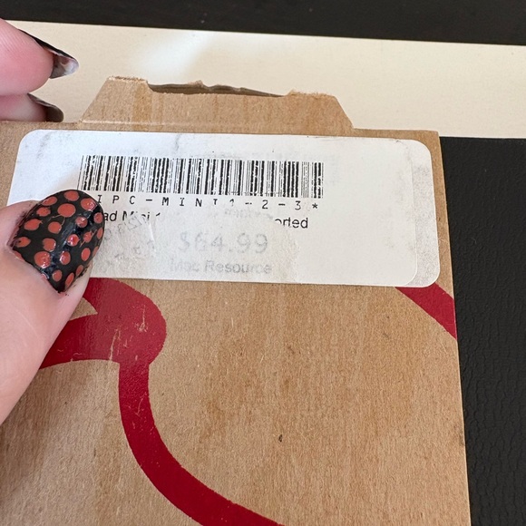 NWT DoDo Black & Wooden Book Style iPad Mini Case with Sticker - Picture 6 of 10